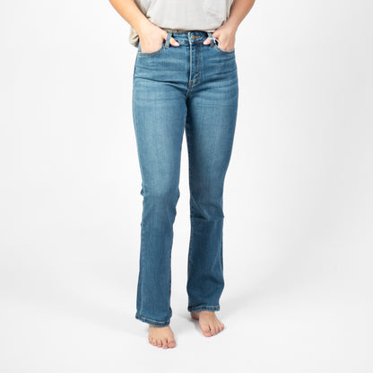 VERVET: SKYLAR High Rise Bootcut Jeans