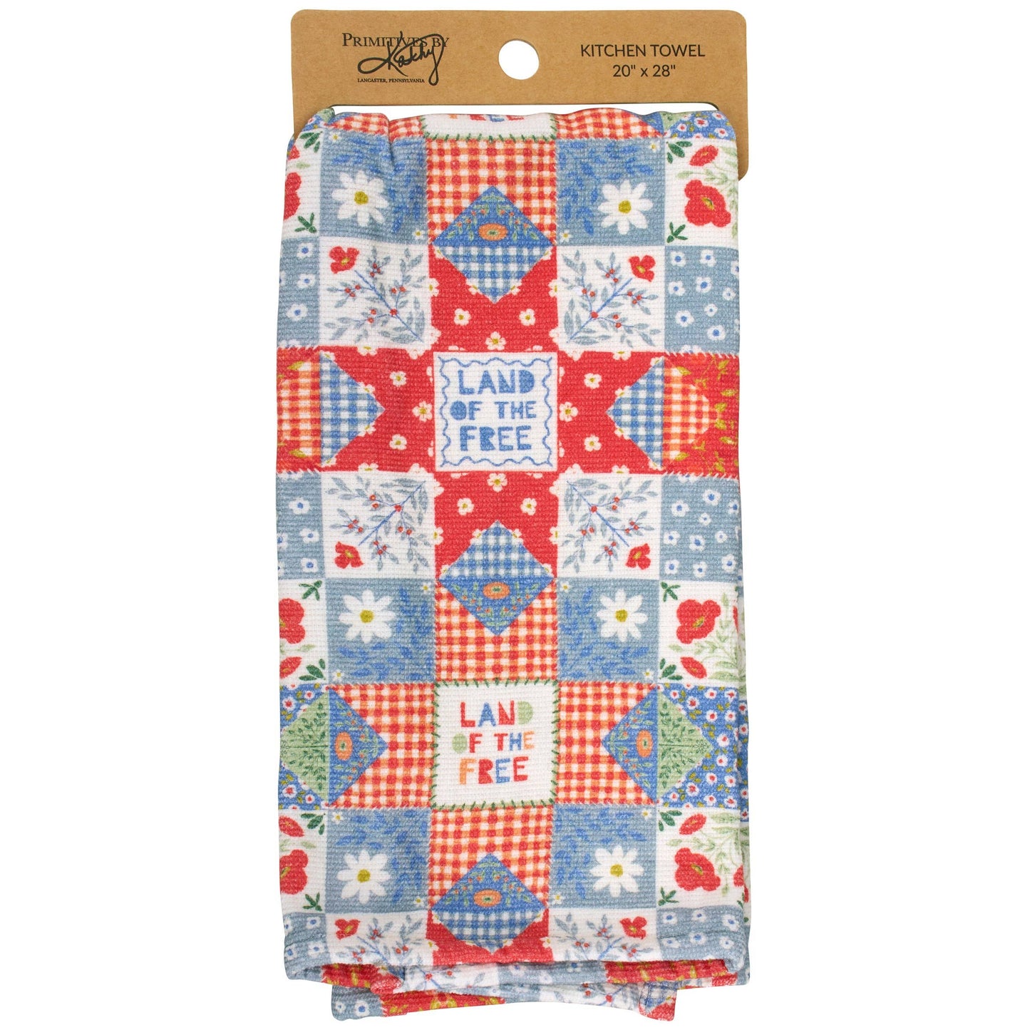 'Land Of The Free' Kitchen Towel
