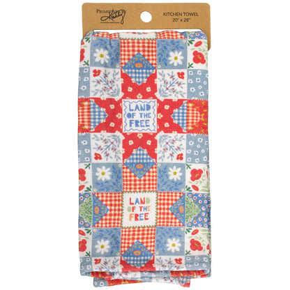 'Land Of The Free' Kitchen Towel