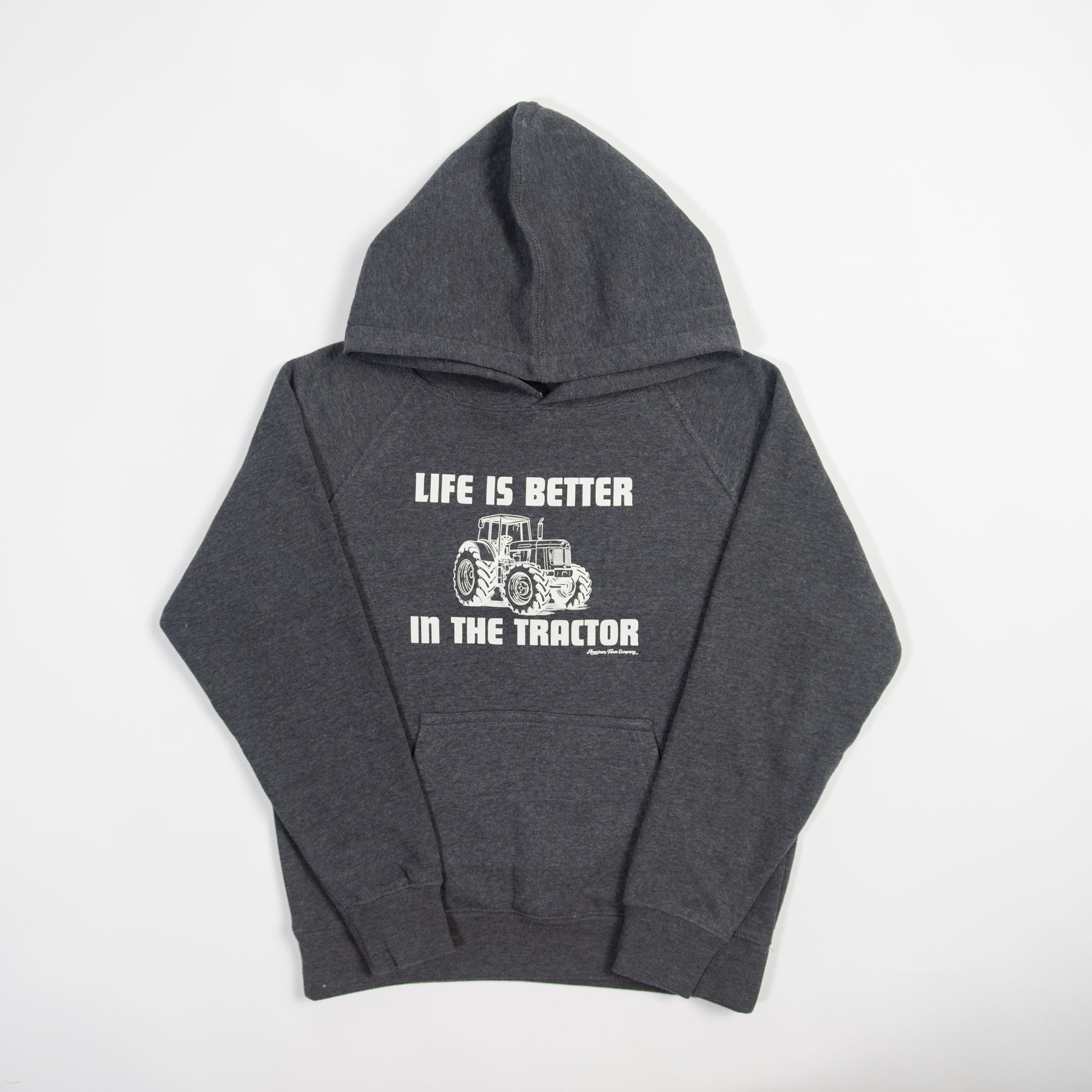 Life is Better in the Tractor Toddler/Youth Hoodie - American Farm Company