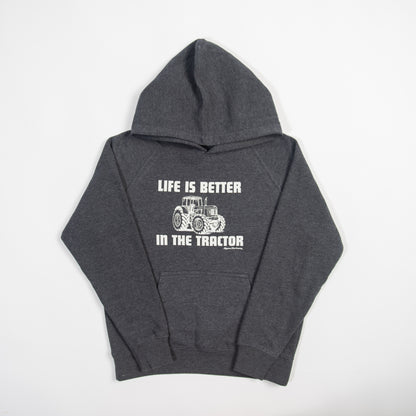Life is Better in the Tractor Toddler/Youth Hoodie - American Farm Company