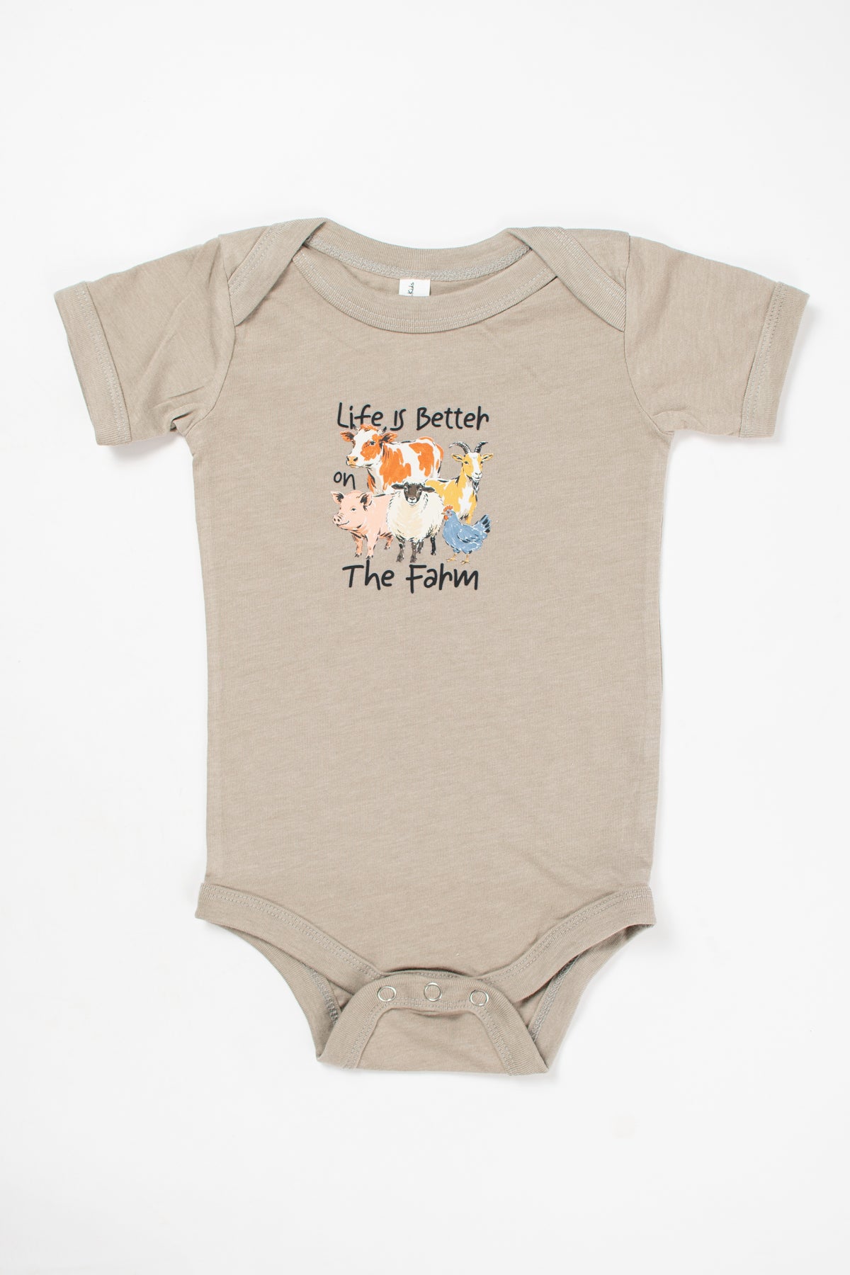 'Life is Better on the Farm' Farm Animals Onesie