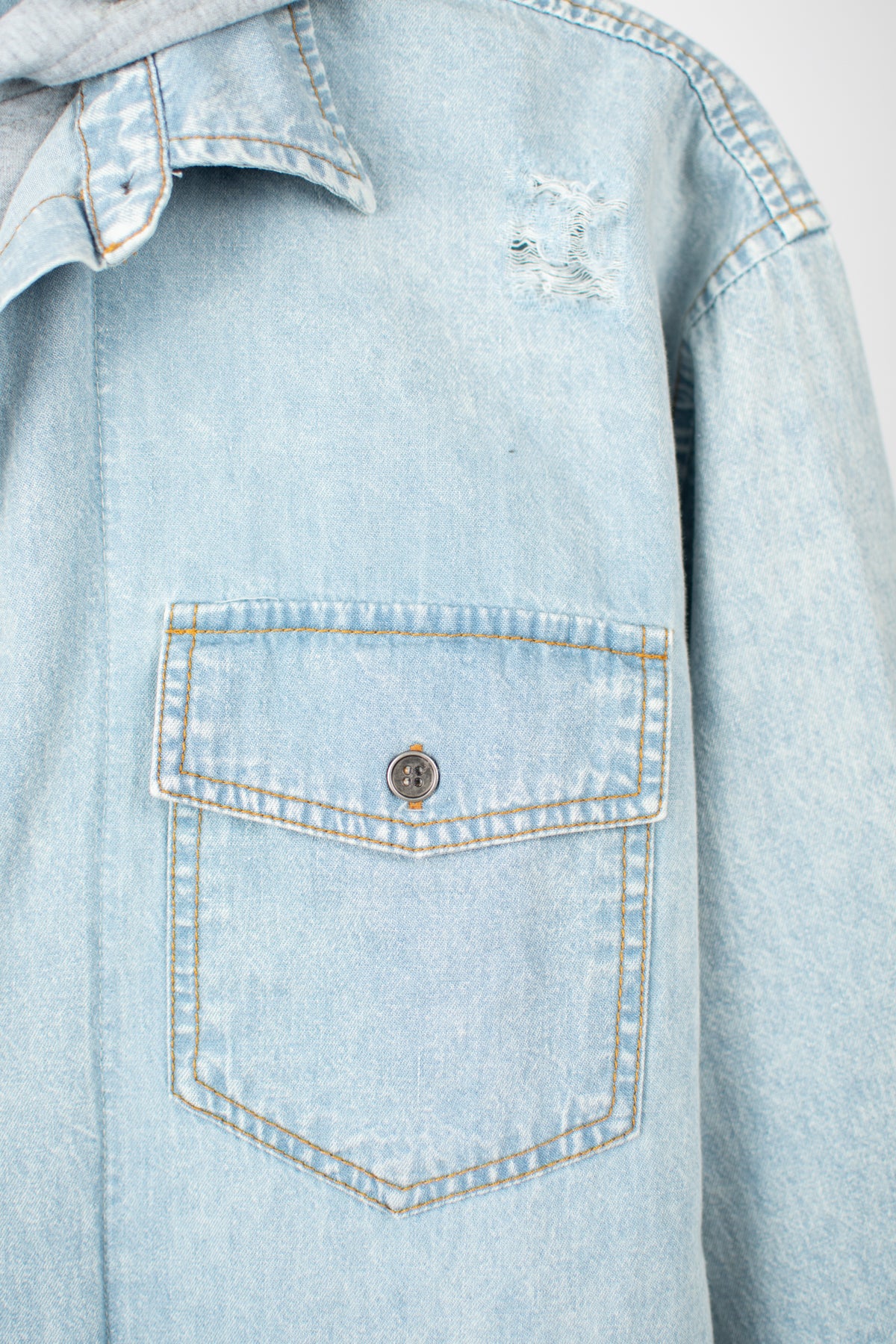 Lightweight Denim Layering Jacket