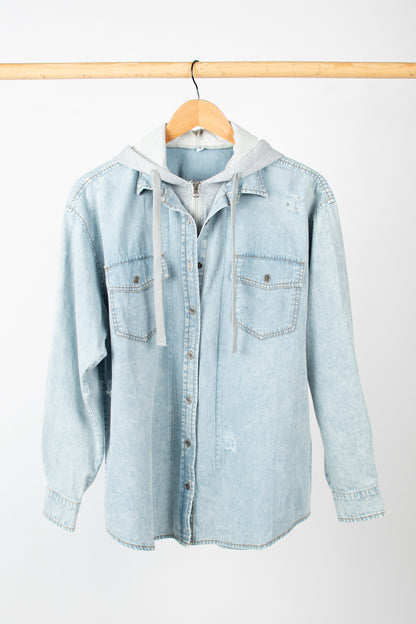 Lightweight Denim Layering Jacket