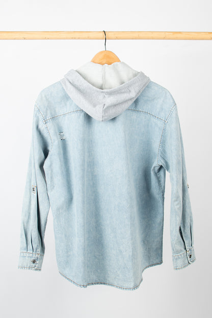 Lightweight Denim Layering Jacket