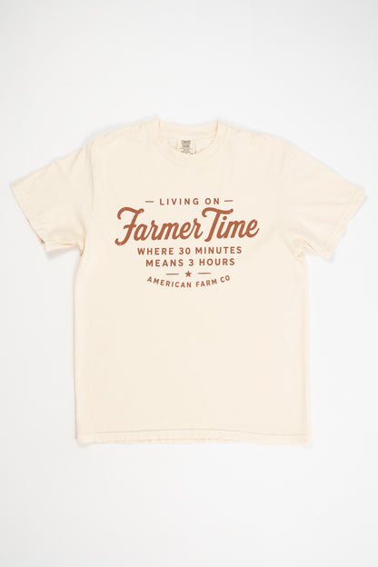 'Living on Farmer Time' T-Shirt