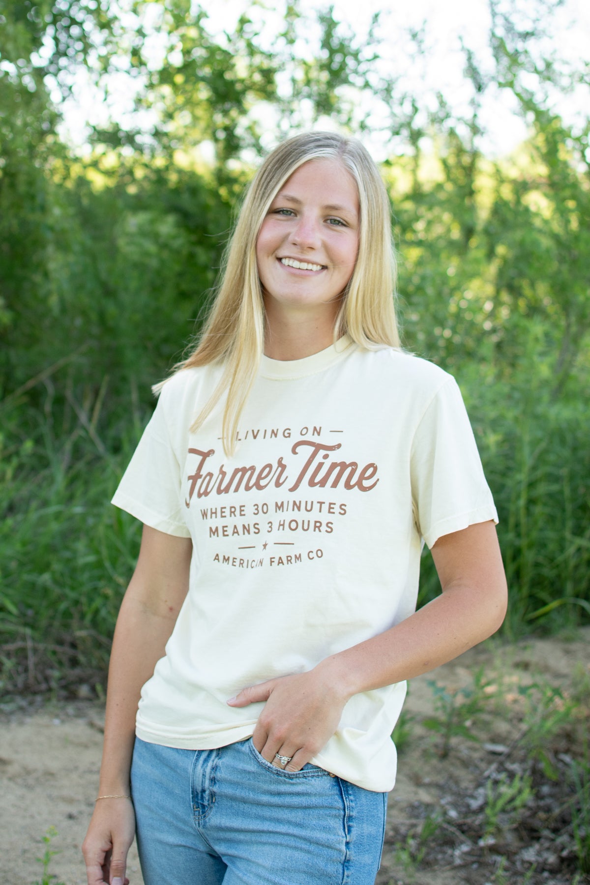 'Living on Farmer Time' T-Shirt