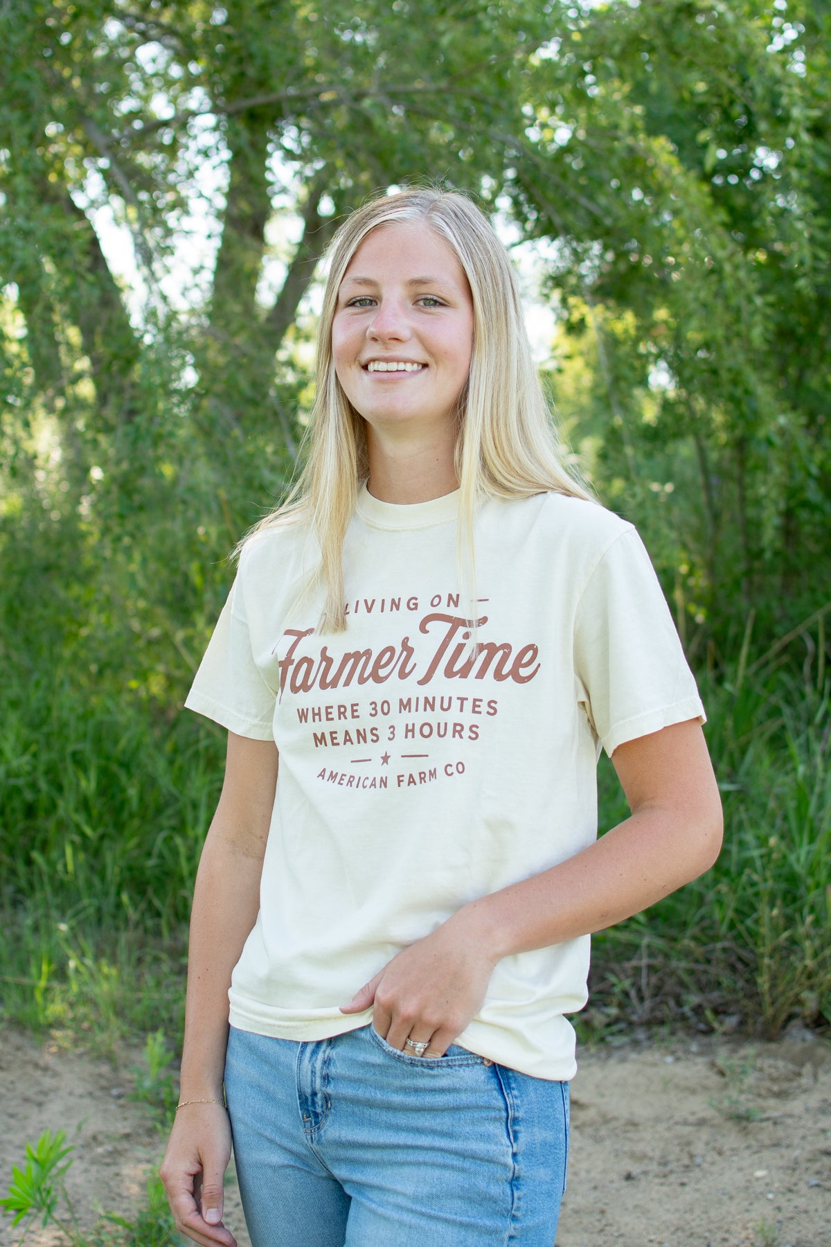 'Living on Farmer Time' T-Shirt