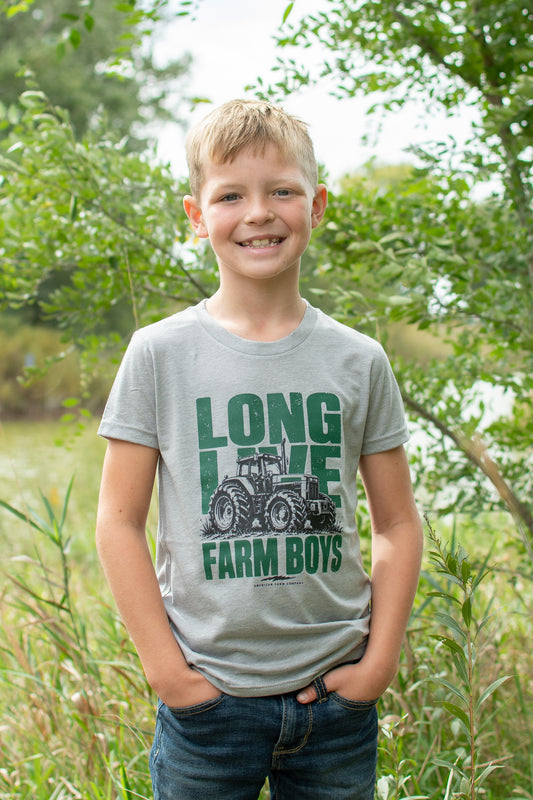 'Long Live Farm Boys' Tractor Toddler/Youth T-Shirt