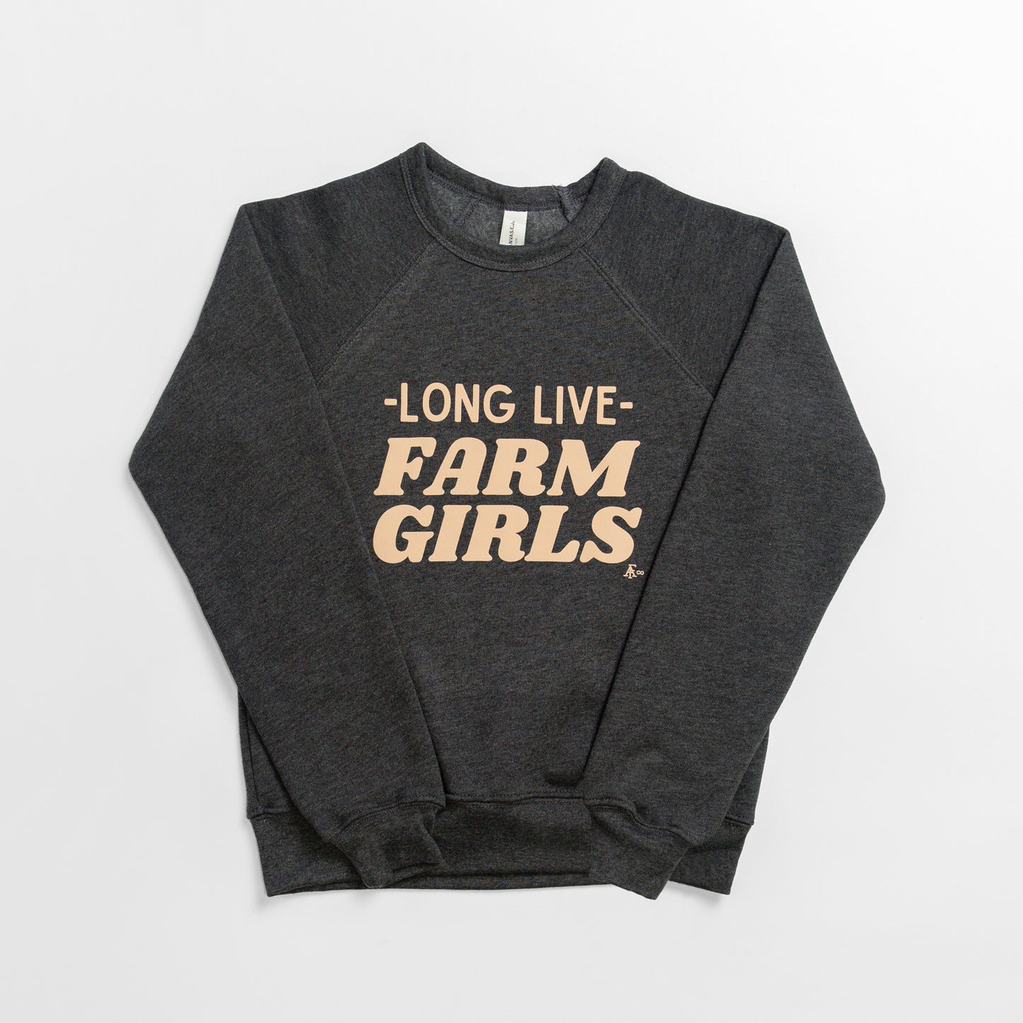 Long Live Farm Girls Toddler/Youth Crewneck