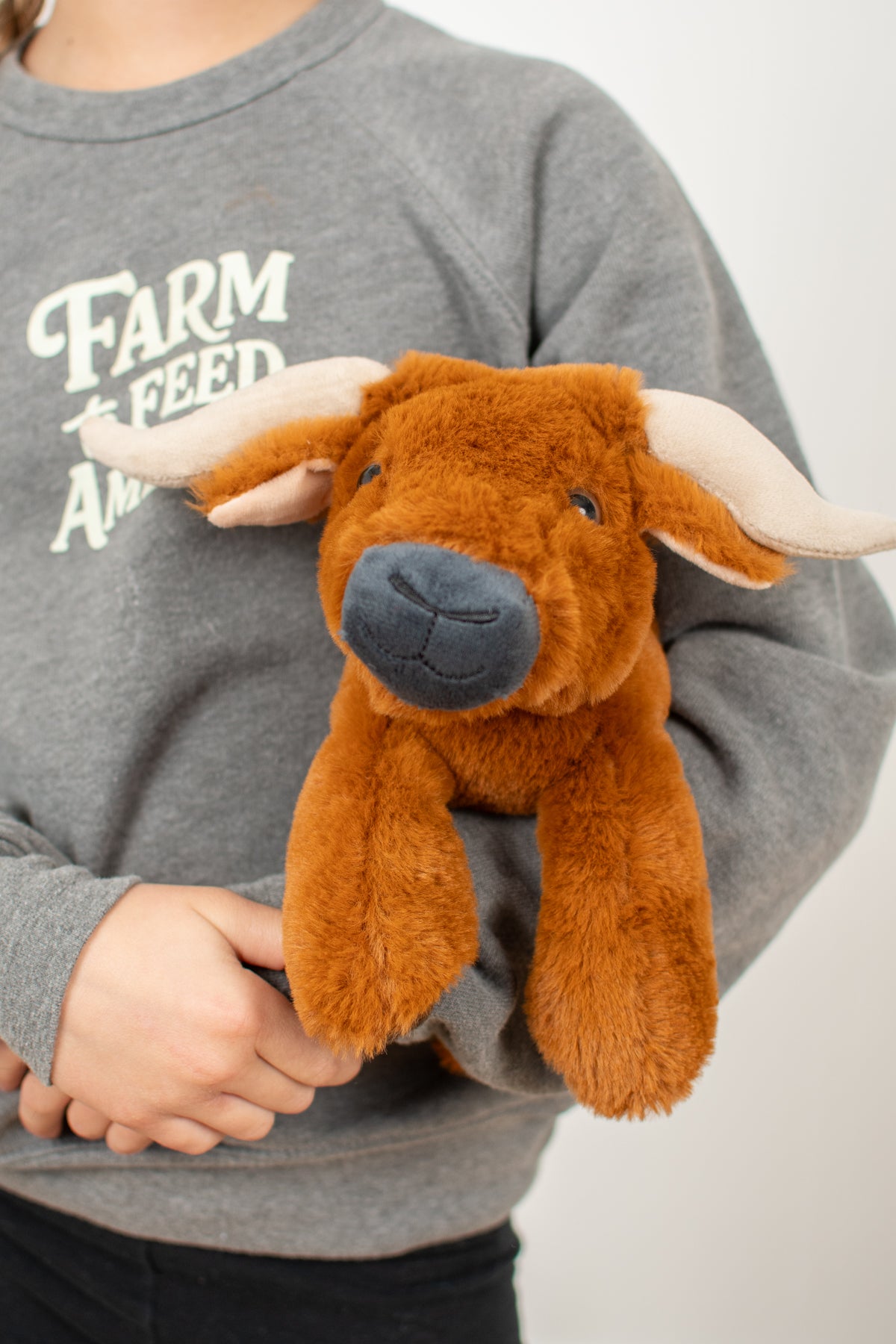 Longhorn Stuffed Animal Plush - 8"