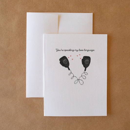 Love Language - Valentines Card