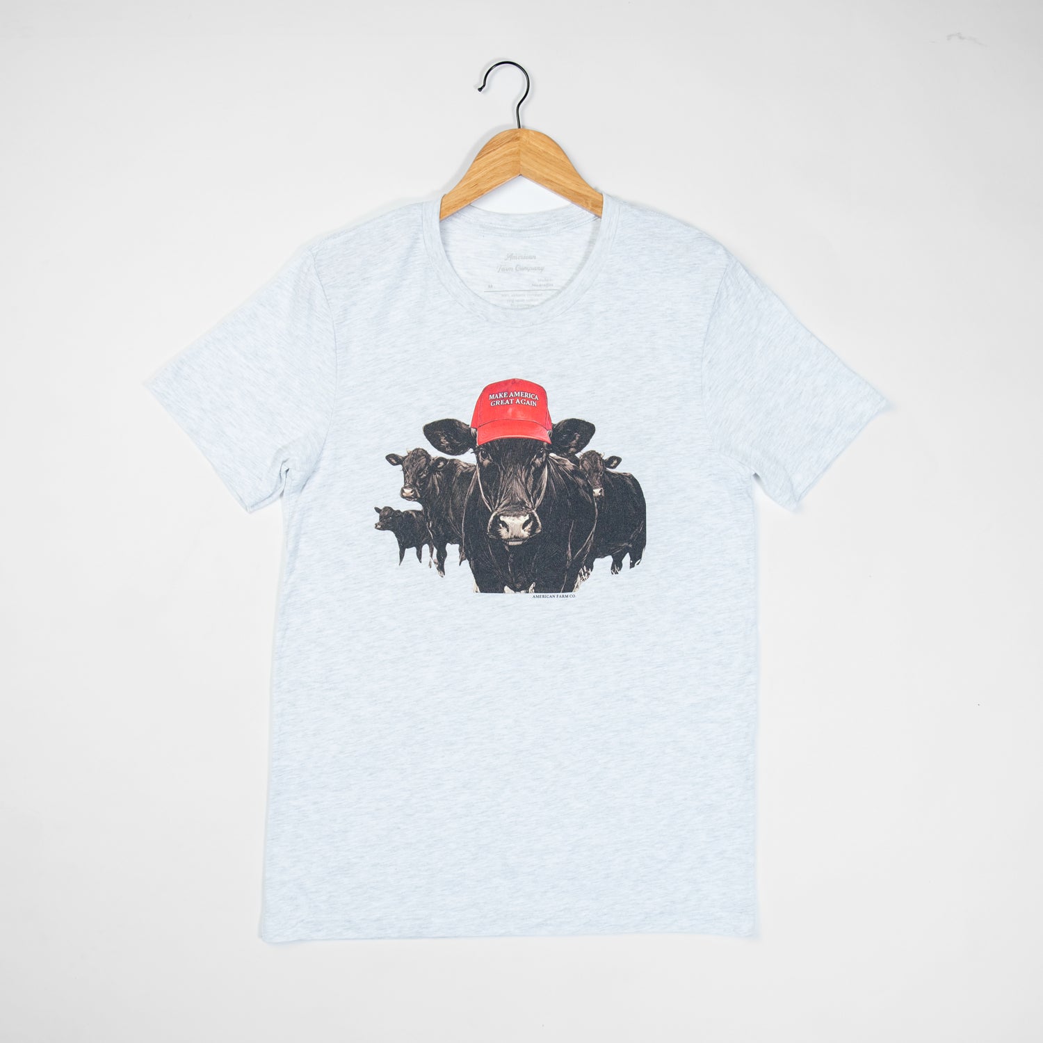 ‘MAGA’ Cow Tee - Trump ‘24 - American Farm Company