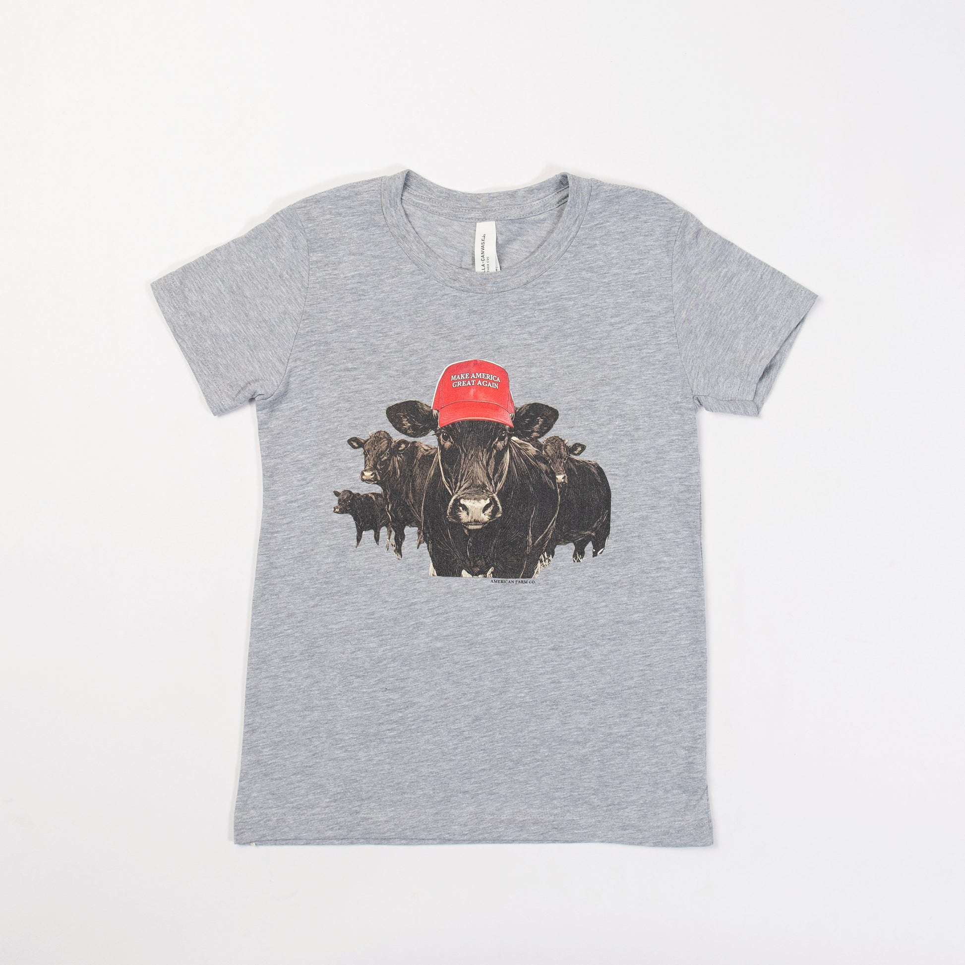 'MAGA' Cow Youth Tee - American Farm Company