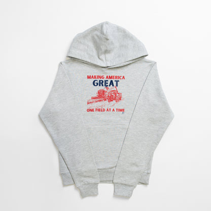 'Making America Great, One Field At A Time' Youth Hoodie