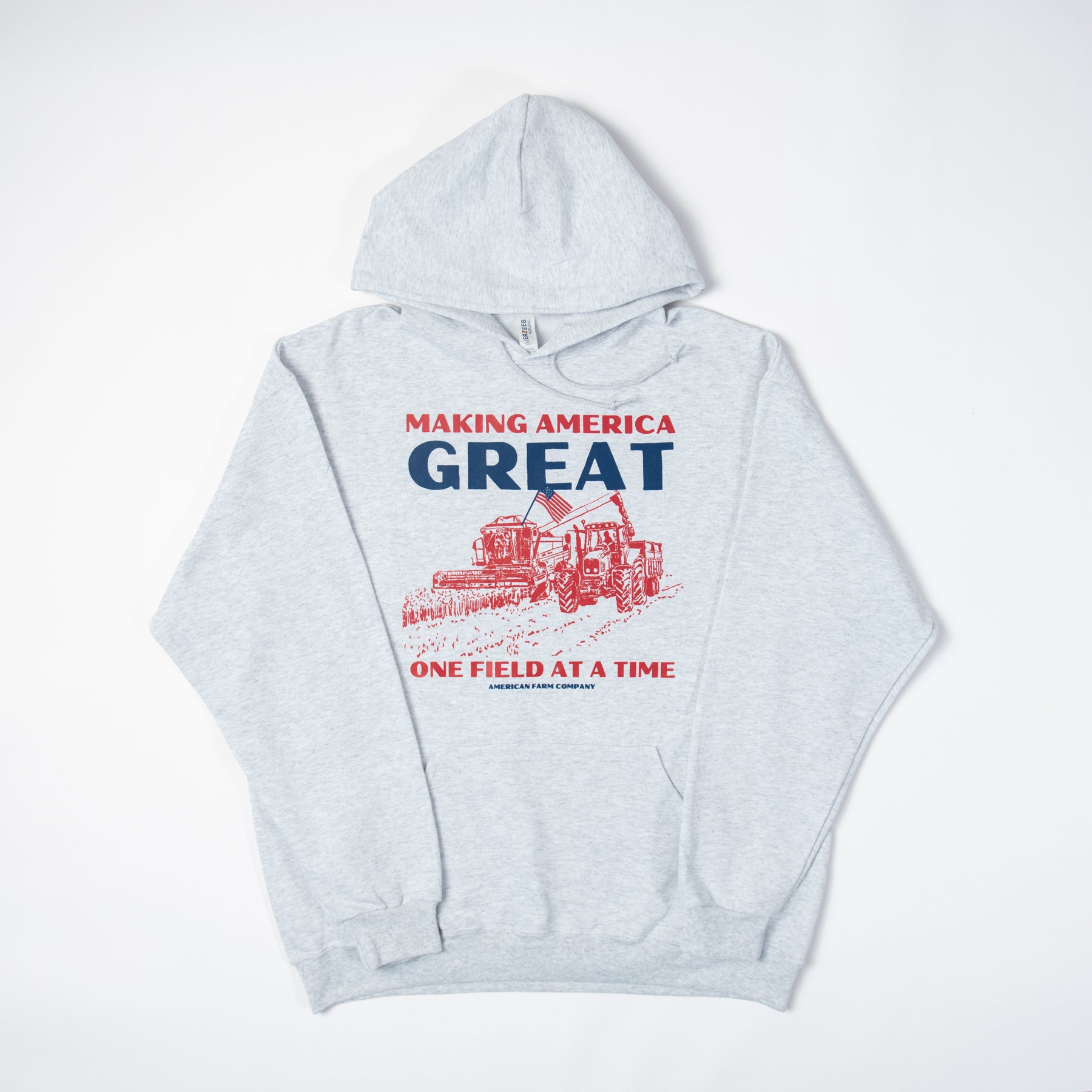 Making America Great, One Field at a Time Hoodie - American Farm Company