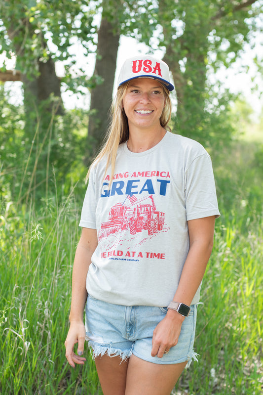 Making America Great, One Field at a Time Tee