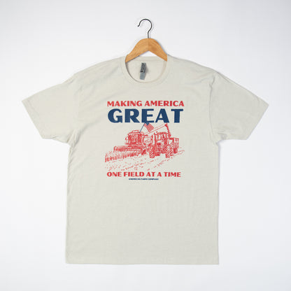Making America Great, One Field at a Time Tee - American Farm Company