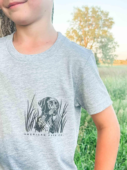 Man's Best Friend - Hunting Dog Youth Tee - American Farm Company