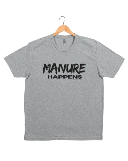 'Manure Happens' Adult T-Shirt