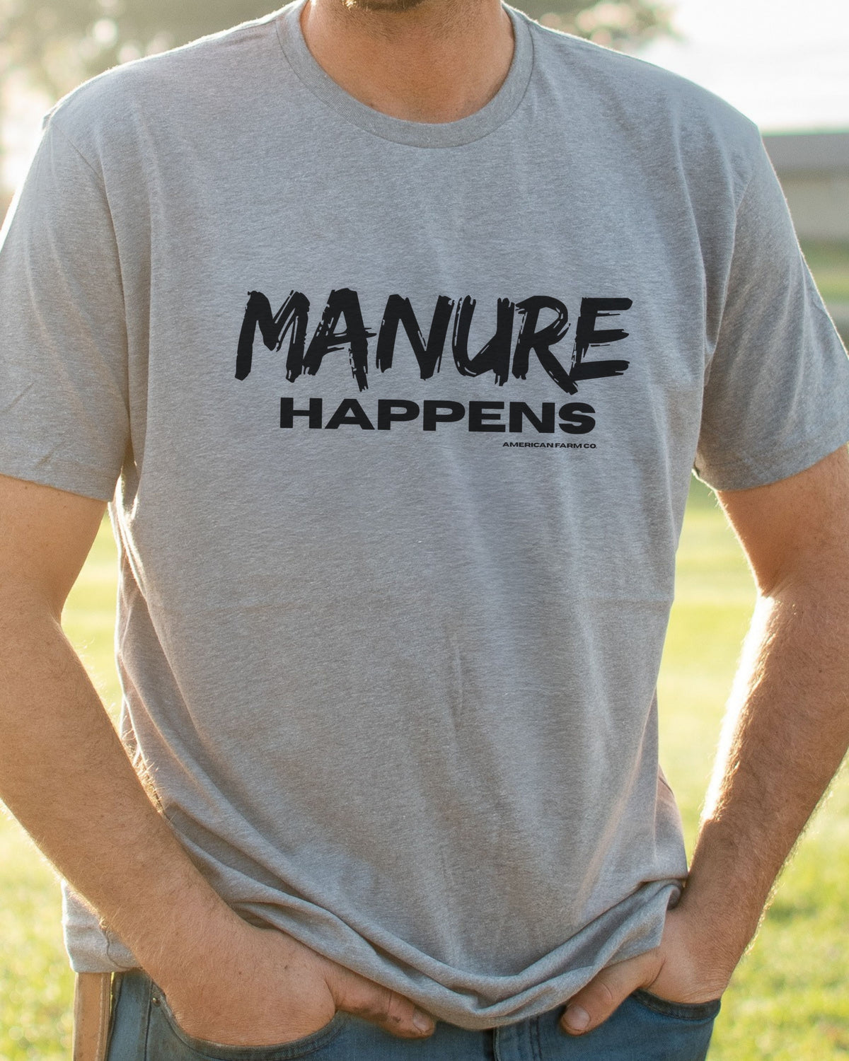 'Manure Happens' Adult T-Shirt