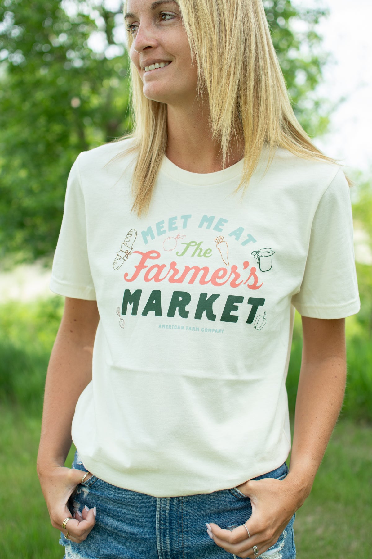 'Meet Me At The Farmer's Market' Tee