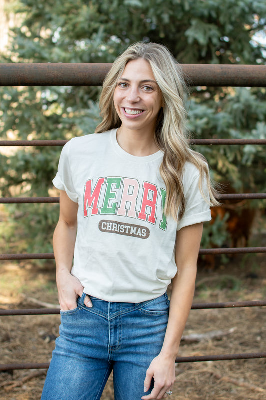 'Merry Christmas' Tee