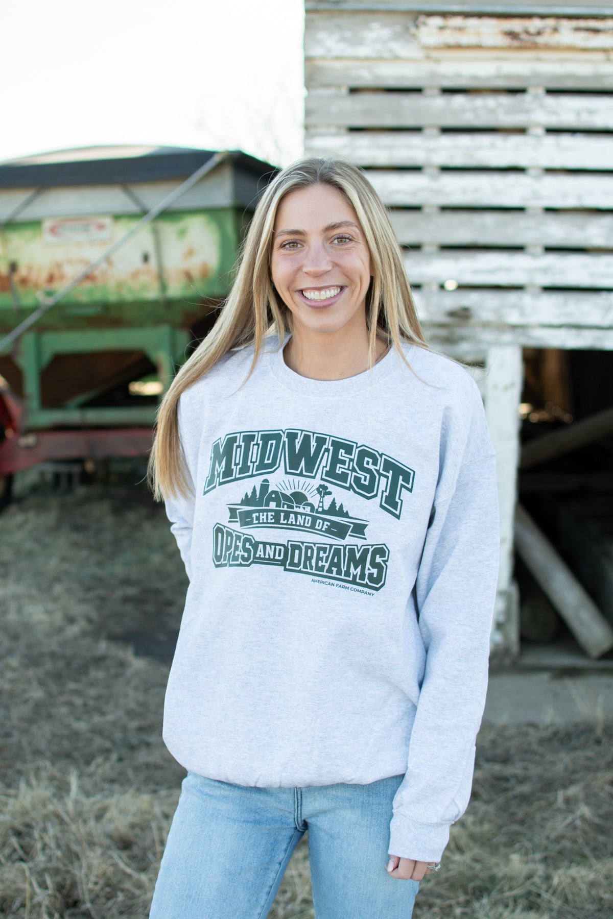 'Midwest- Land of Opes and Dreams' Crewneck