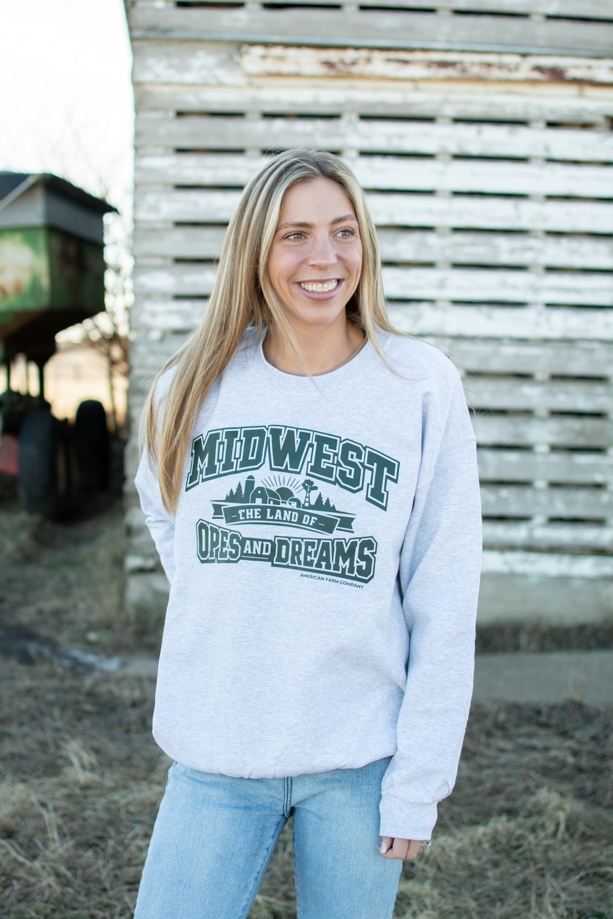 'Midwest- Land of Opes and Dreams' Crewneck
