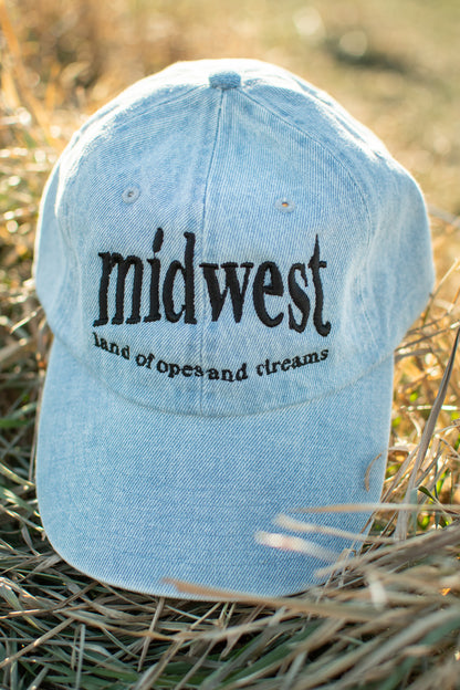 'Midwest - Land of Opes and Dreams' Denim Hat