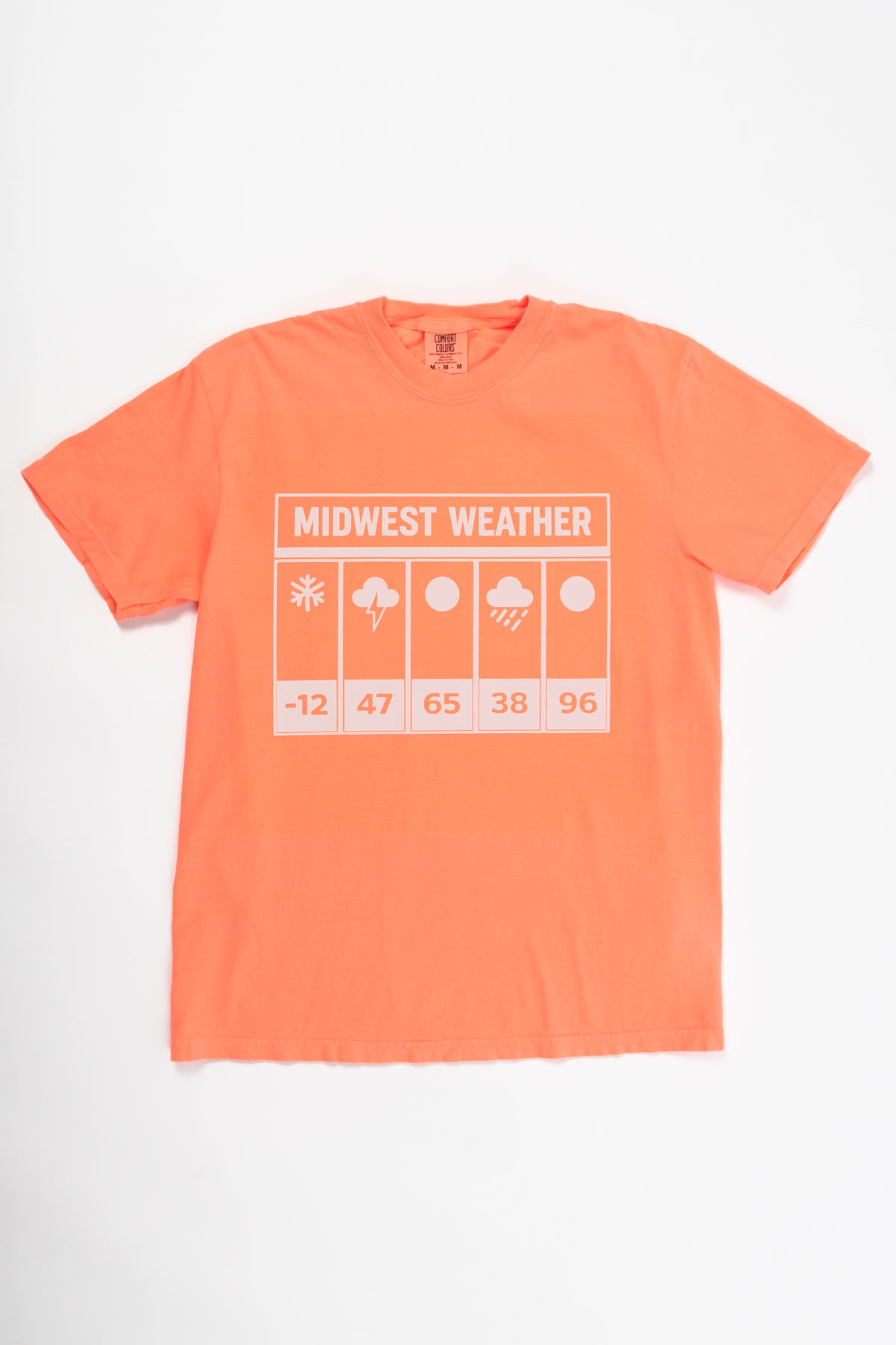 'Midwest Weather' Neon Tee