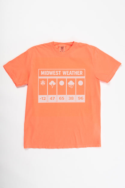 'Midwest Weather' Neon Tee