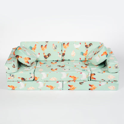 Mint Chicken Kids 14pc Foam Couch *PREORDER*