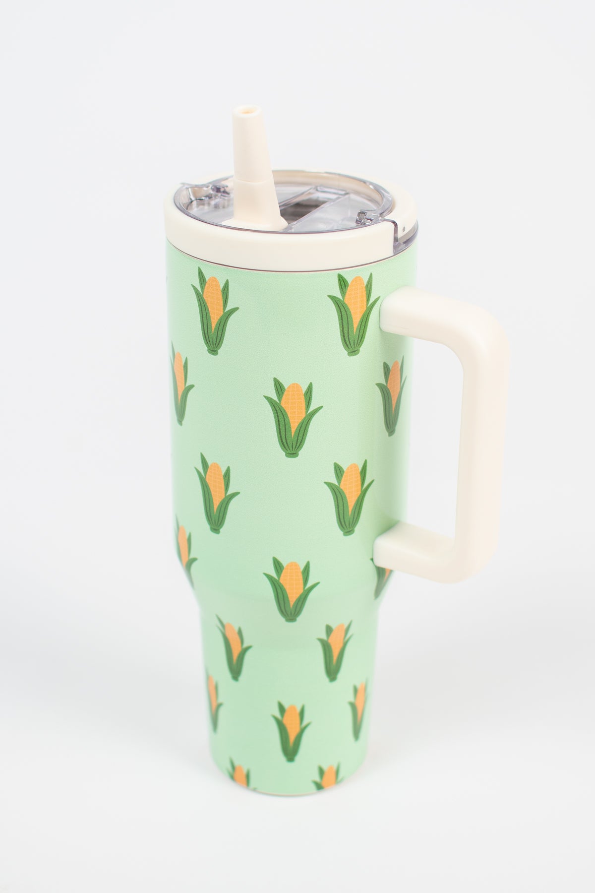 Mint Retro Corn 40oz Water Tank Tumbler