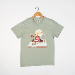 Moo-ey Christmas Bay Tee - American Farm Company