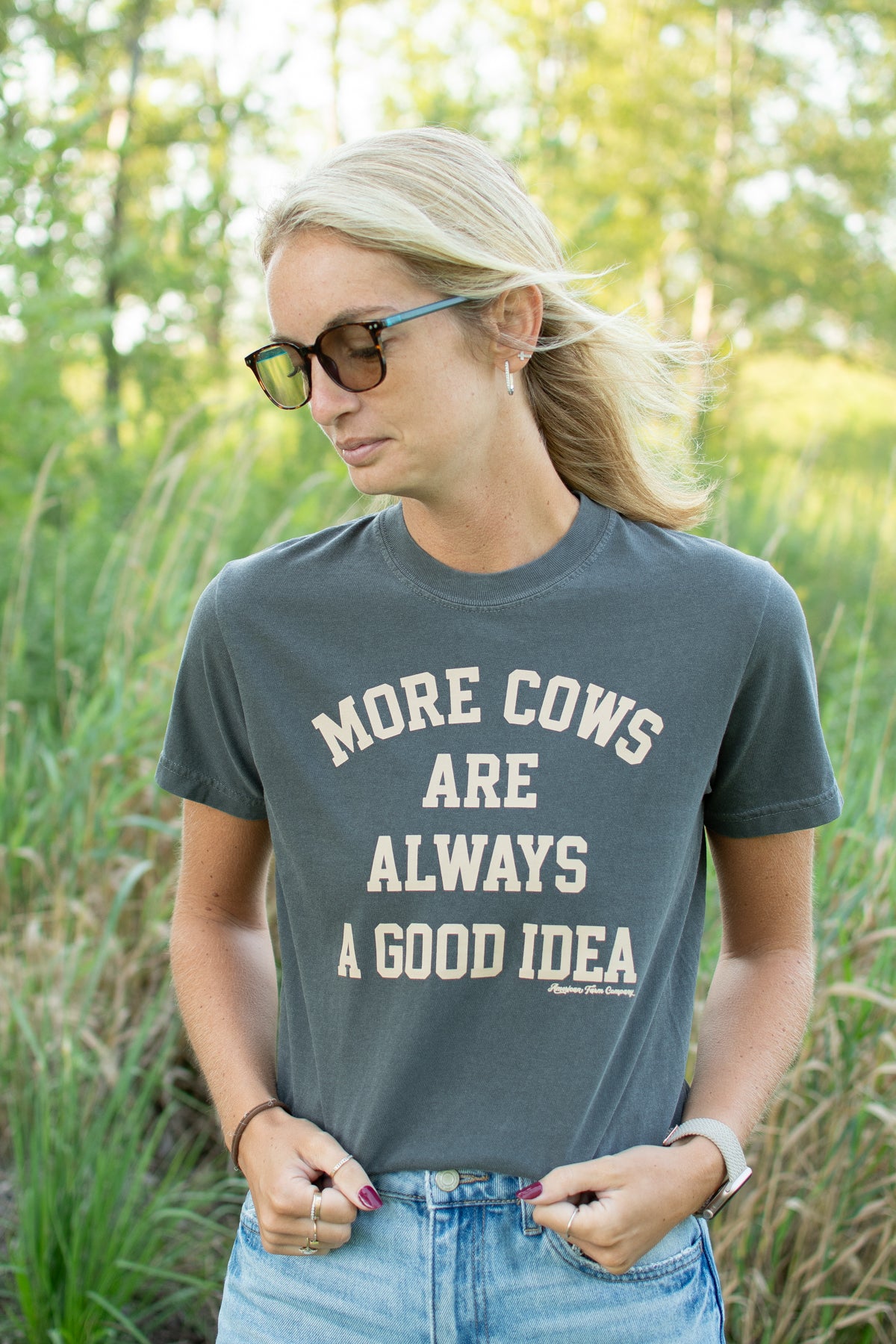 'More Cows Are Always A Good Idea' Adult T-Shirt