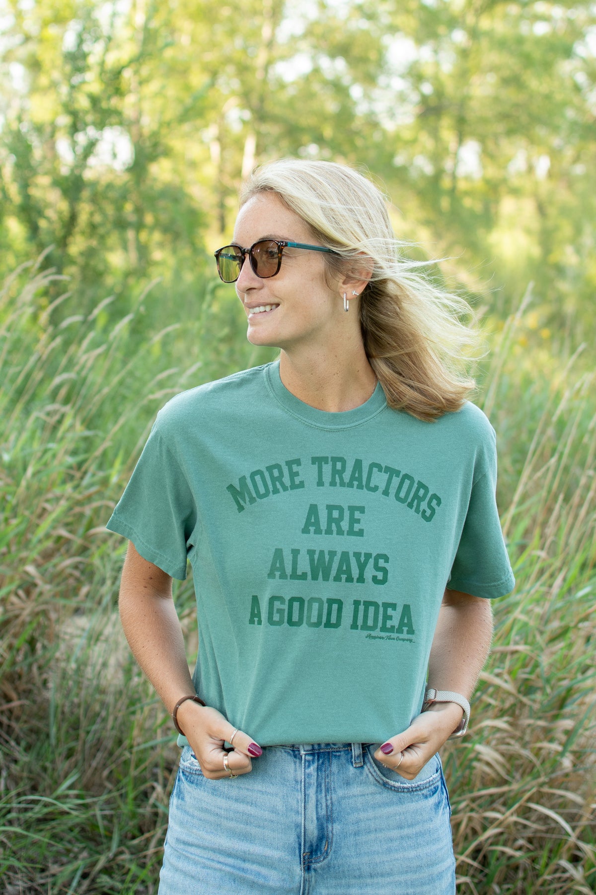'More Tractors Are Always A Good Idea' Adult T-Shirt