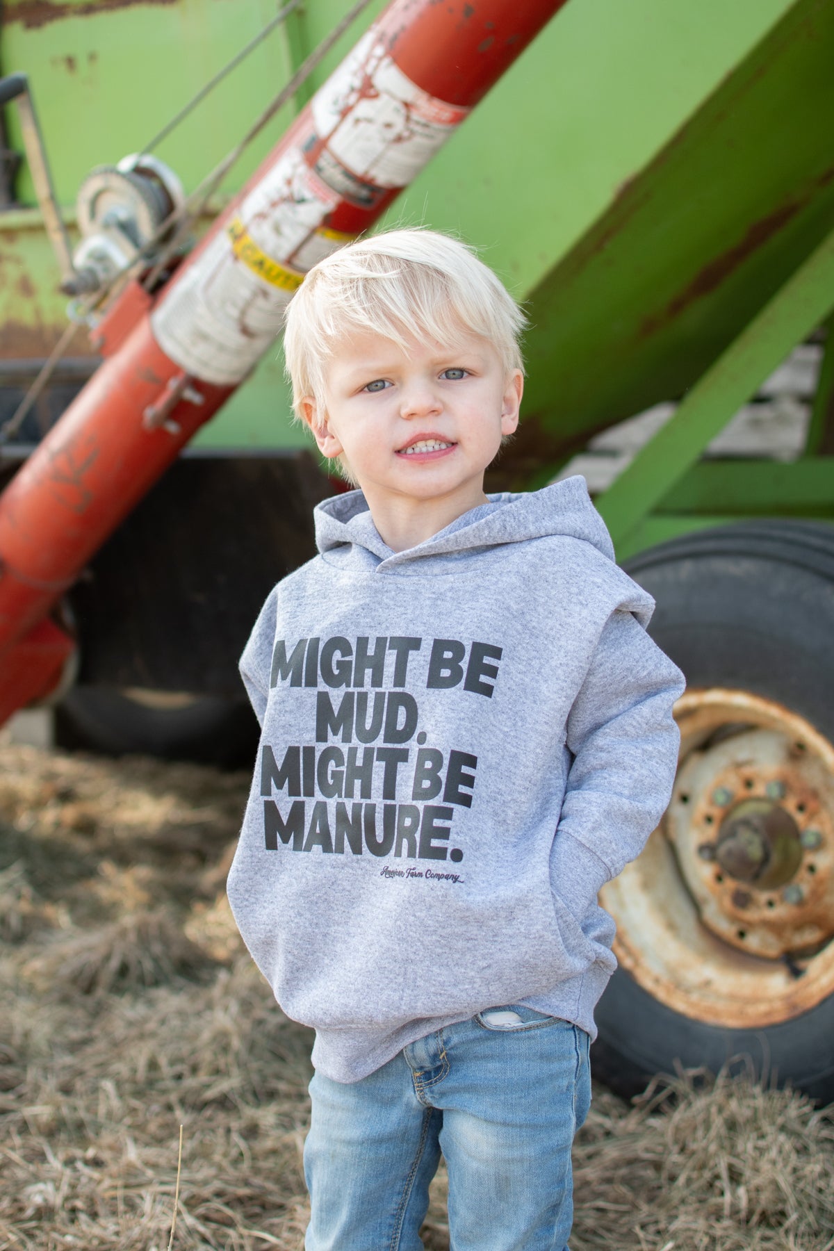 'Mud or Manure' Toddler/Youth Hoodie