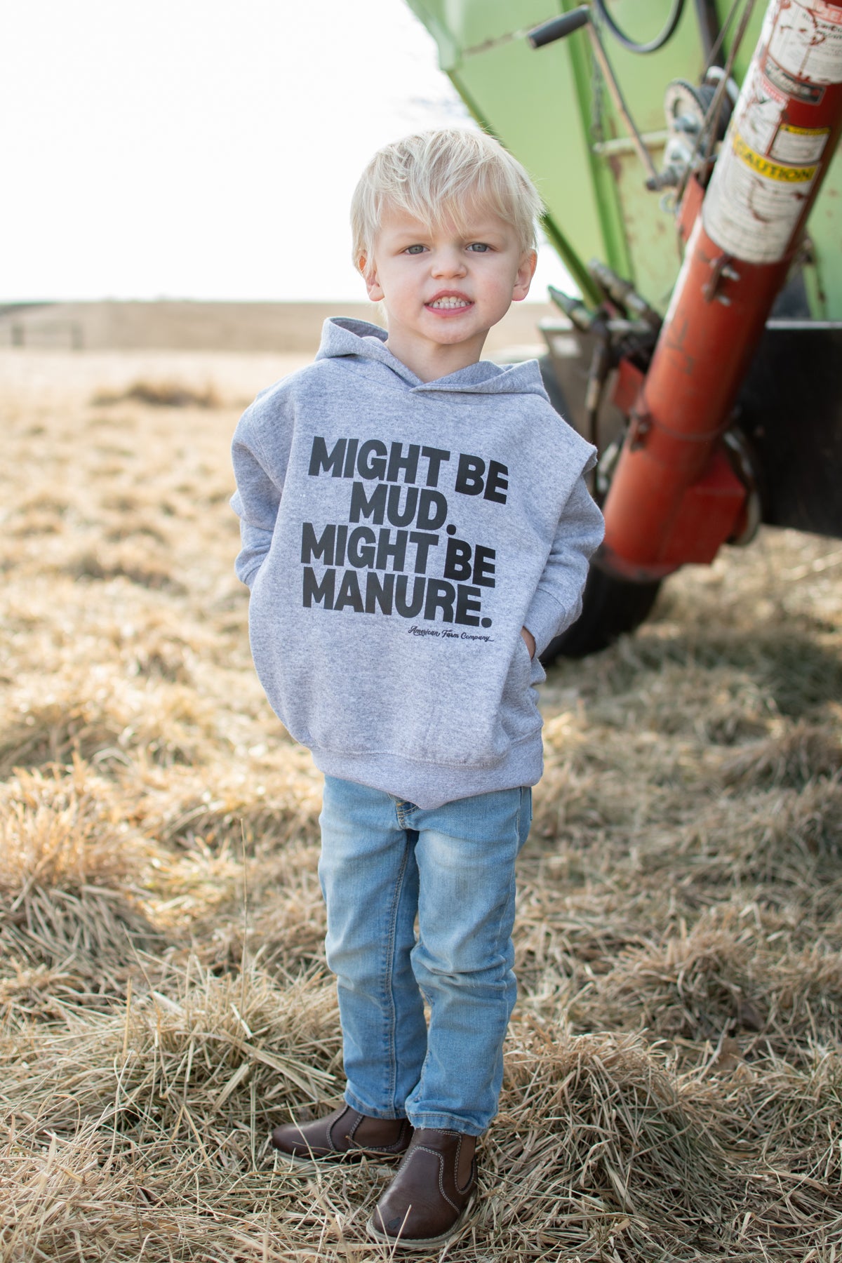 'Mud or Manure' Toddler/Youth Hoodie