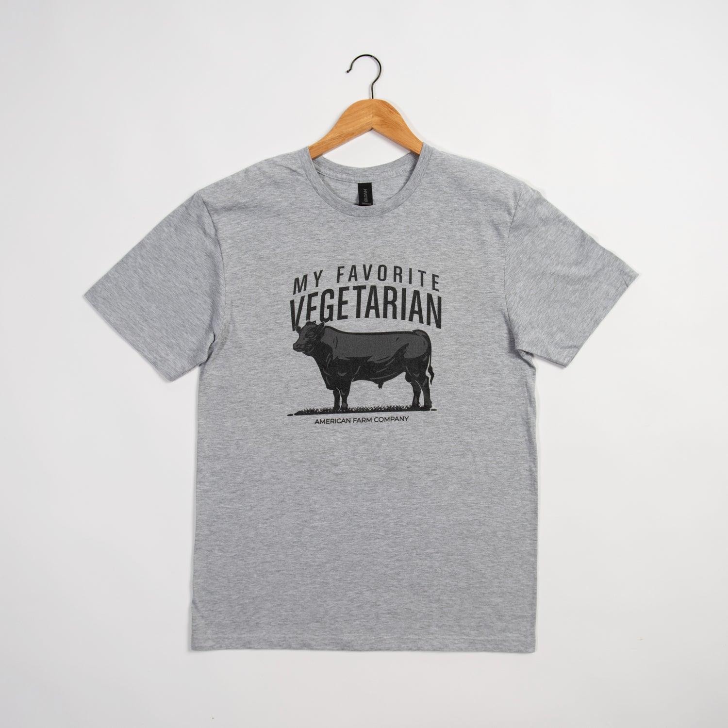 ‘My Favorite Vegetarian’ Steer Tee - American Farm Company