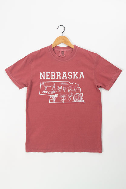 Nebraska - State Agriculture Tee