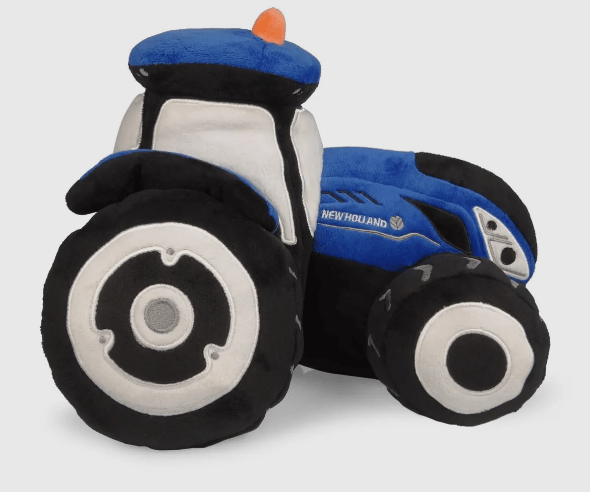 New Holland Blue T7 Tractor Plush Toy - American Farm Company