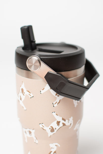 Spotted Goat 20oz Kids Bucket Handle Tumbler