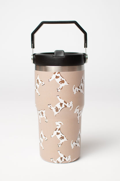 Spotted Goat 20oz Kids Bucket Handle Tumbler