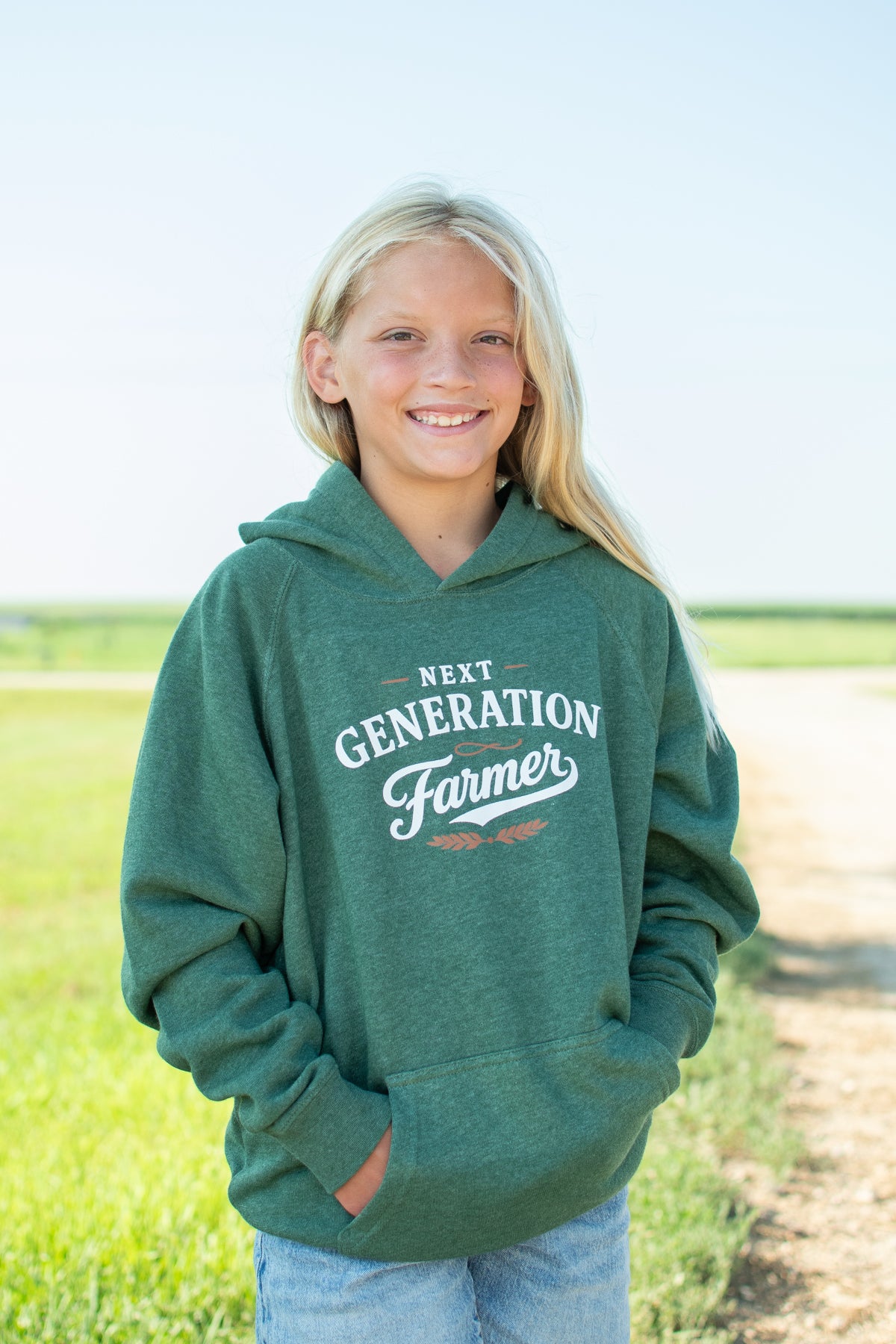 'Next Generation Farmer' Toddler/Youth Hoodie