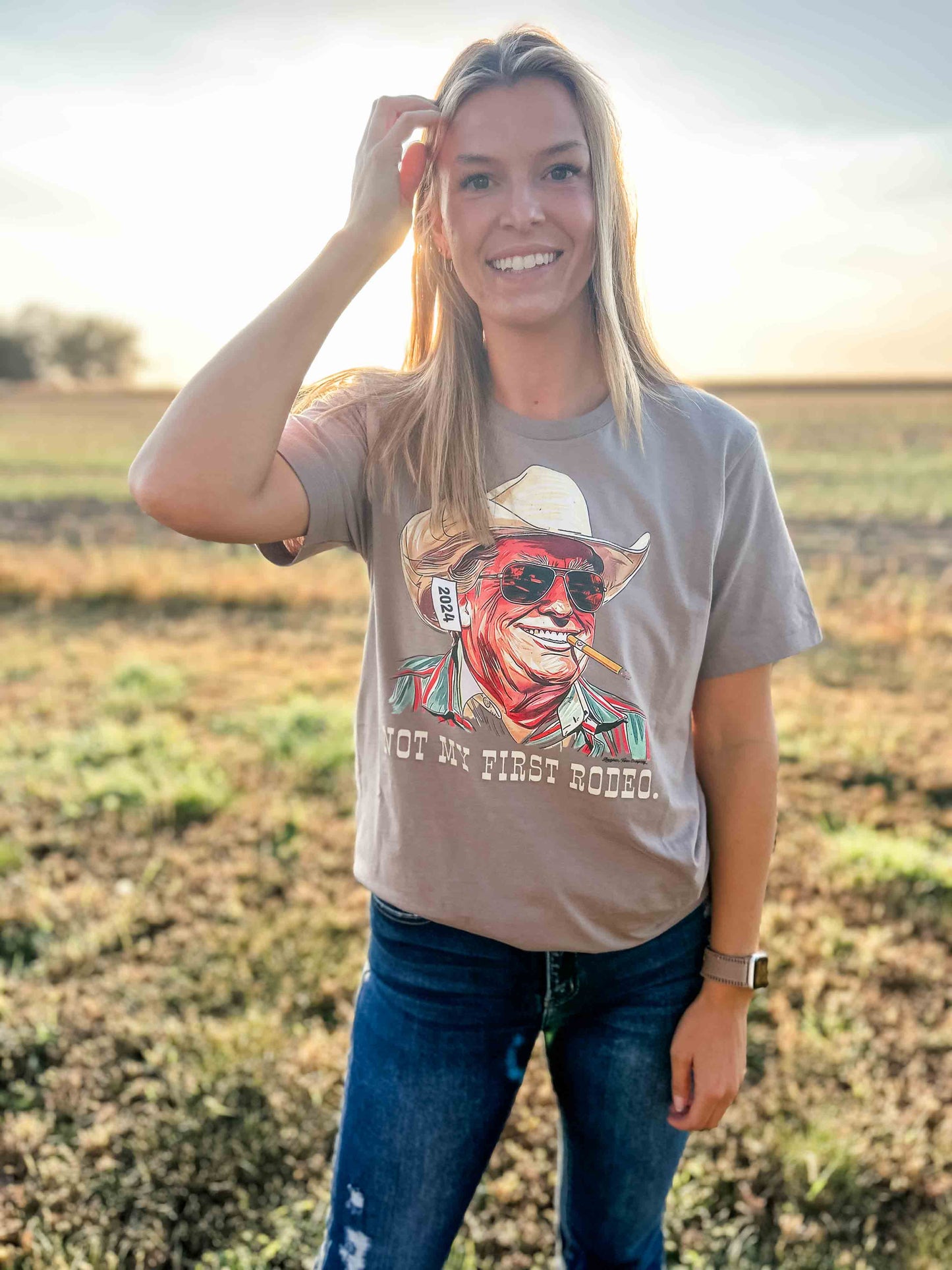 Not My First Rodeo Tee - Trump '24