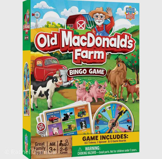 Old MacDonald Bingo Game - American Farm Company