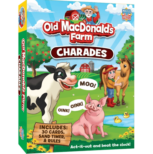 Old Macdonald's Farm Charades Card Game - American Farm Company