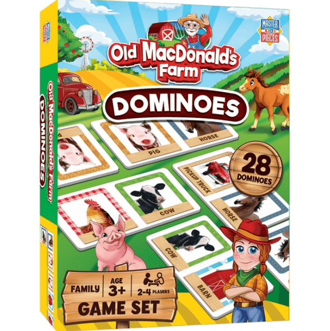 Old Macdonald's Dominoes Game - American Farm Company