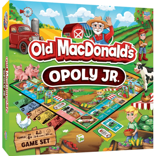 Old Macdonald's Farm Opoly Junior - American Farm Company